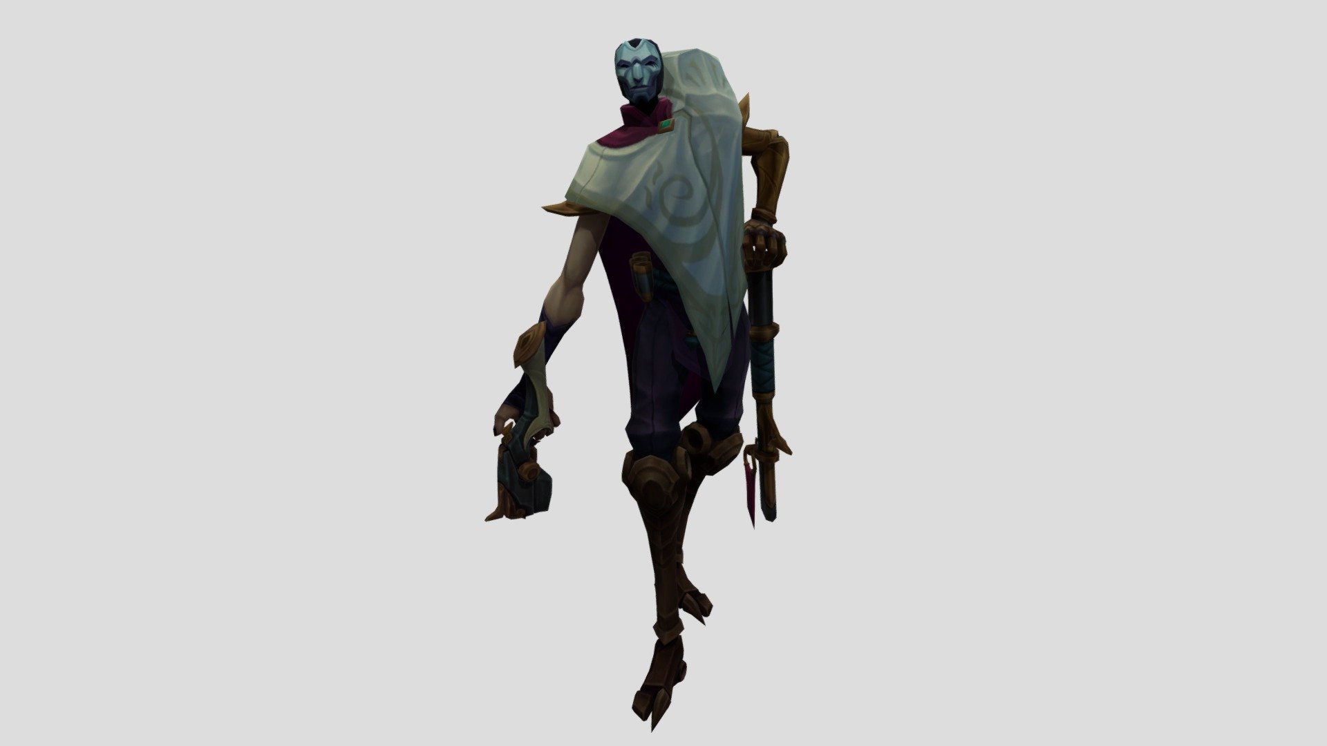 Jhin League Of Legends Download Free D Model By SirDJCat B Ef Sketchfab