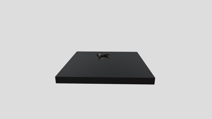 wolf_with_animations (1) 3D Model