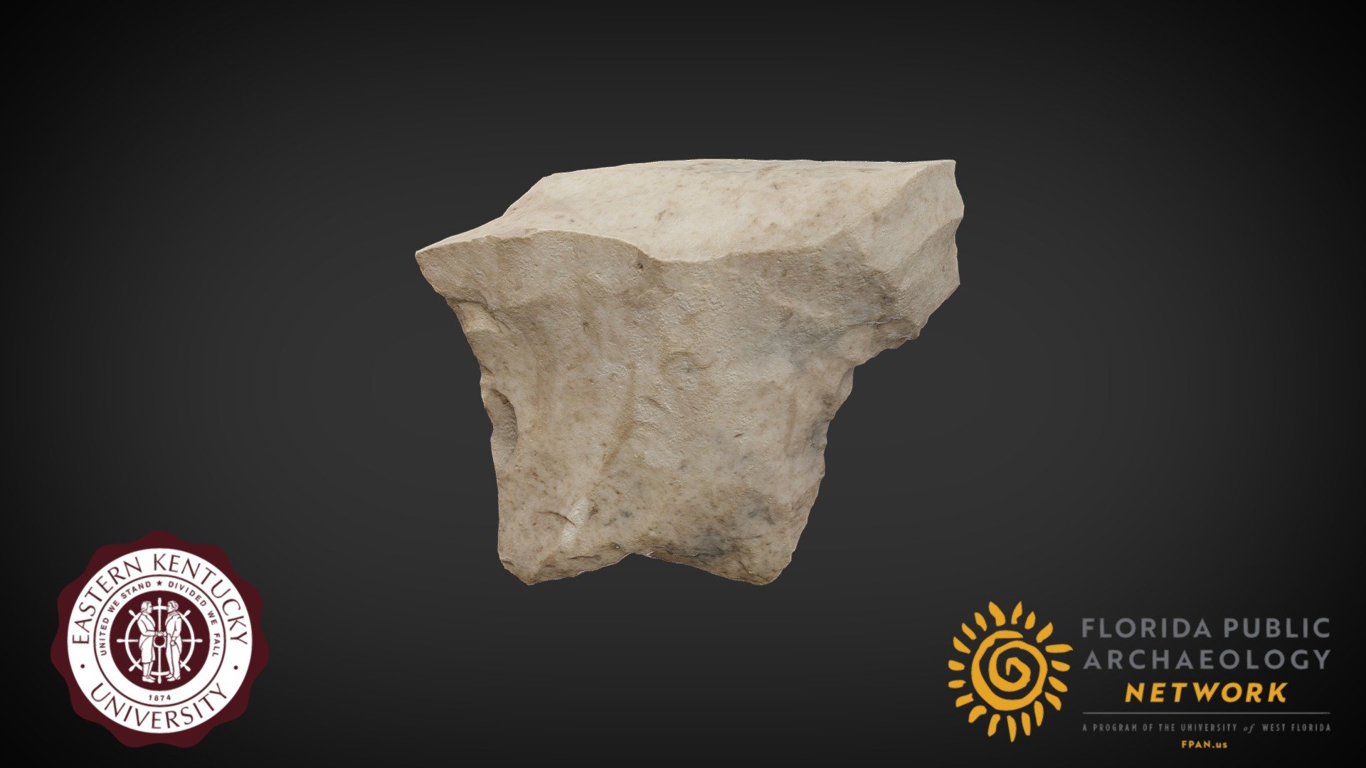 Stemmed Stone Tool Fragment, SJ13_166