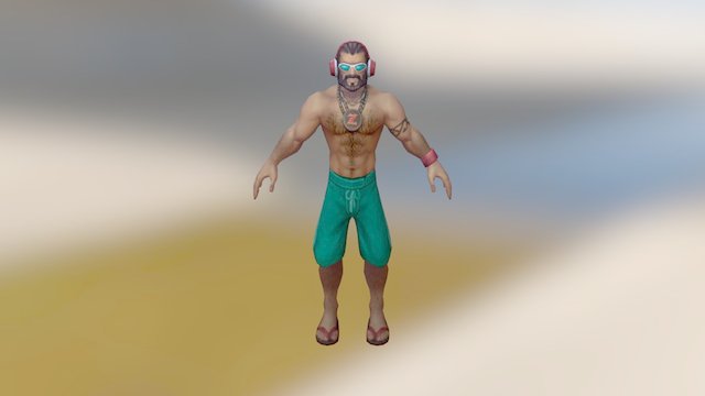 Graves Avatar 3D Model
