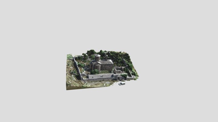 Ravena Monastery 3D Model