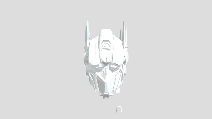 Optimus_Cabeza_dañada_ 3D Model