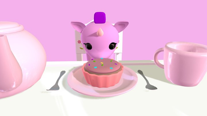 Annabelle's Tea Party 3D Model