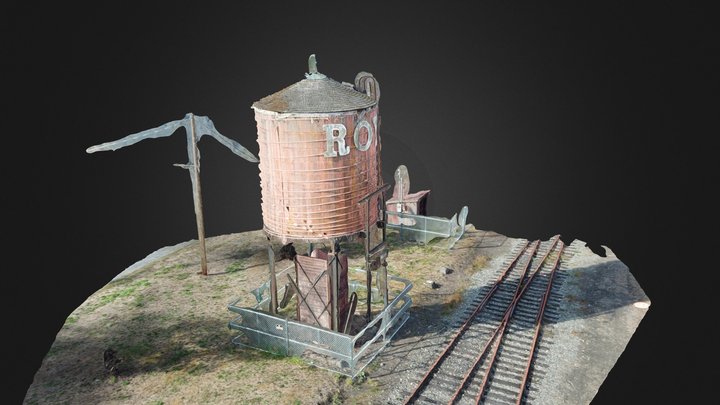Roy Water Tower 3D Model