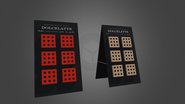 Espositore 6 Box Sketch Def 3D Model