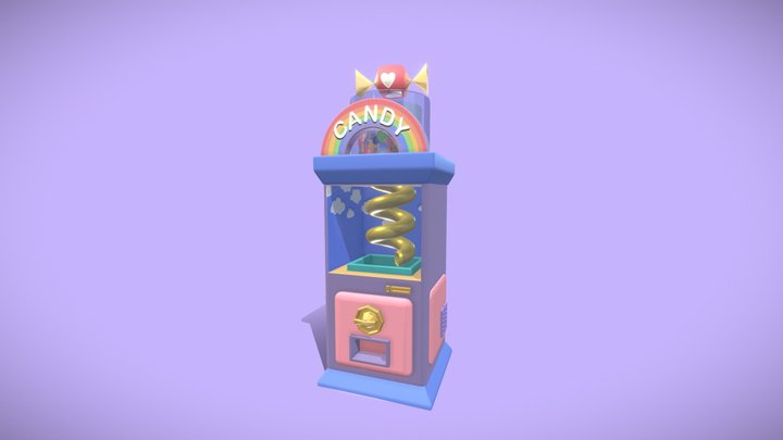 Gum ball Machine -Dea Terifika 3D Model