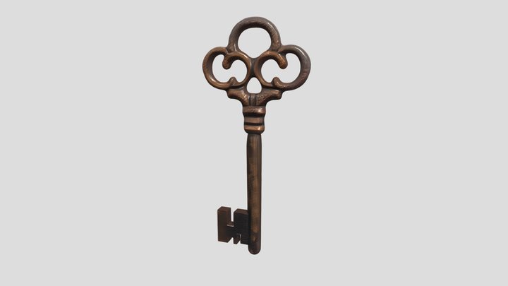 Vintage Ornamental Skeleton Key