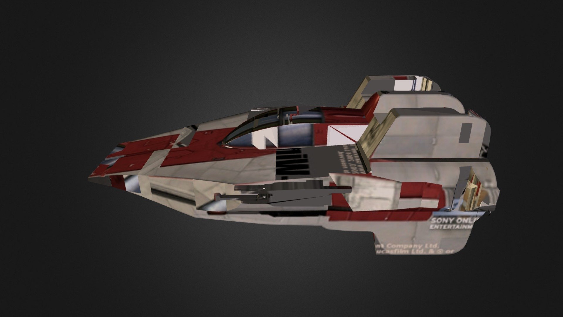 a-wing.zip - 3D model by KevinSieger [62b439a] - Sketchfab