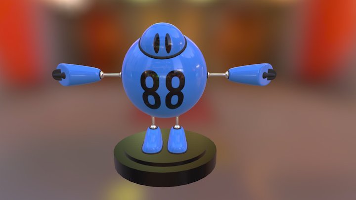 Robot Textured 3D Model