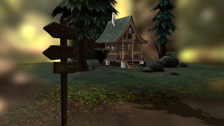 Poppy's Cabin III 3D Model