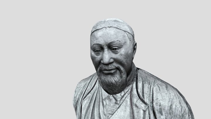 Abay Kunanbaev 3D Model