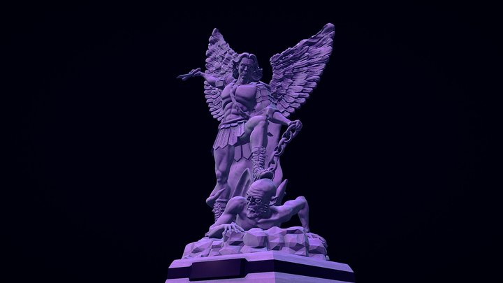 The Archangel Michael 3D Model