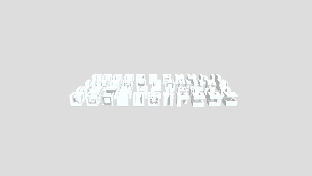 Abstract Geometric Cube Shapes Pack
