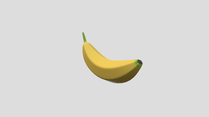 Banana 3D Model