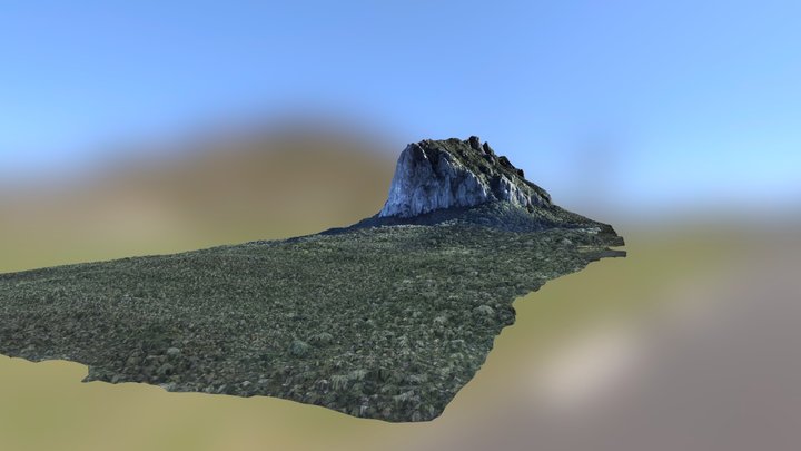 Cerro del Bernal 3D Model