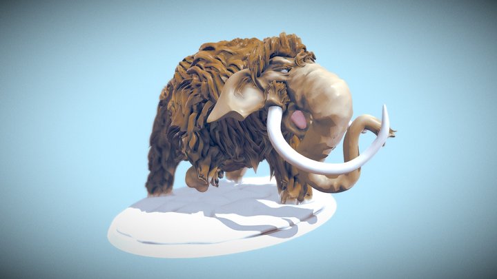 Mammoth 3D Model