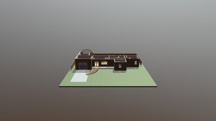 Floor Perspective View 3D Model