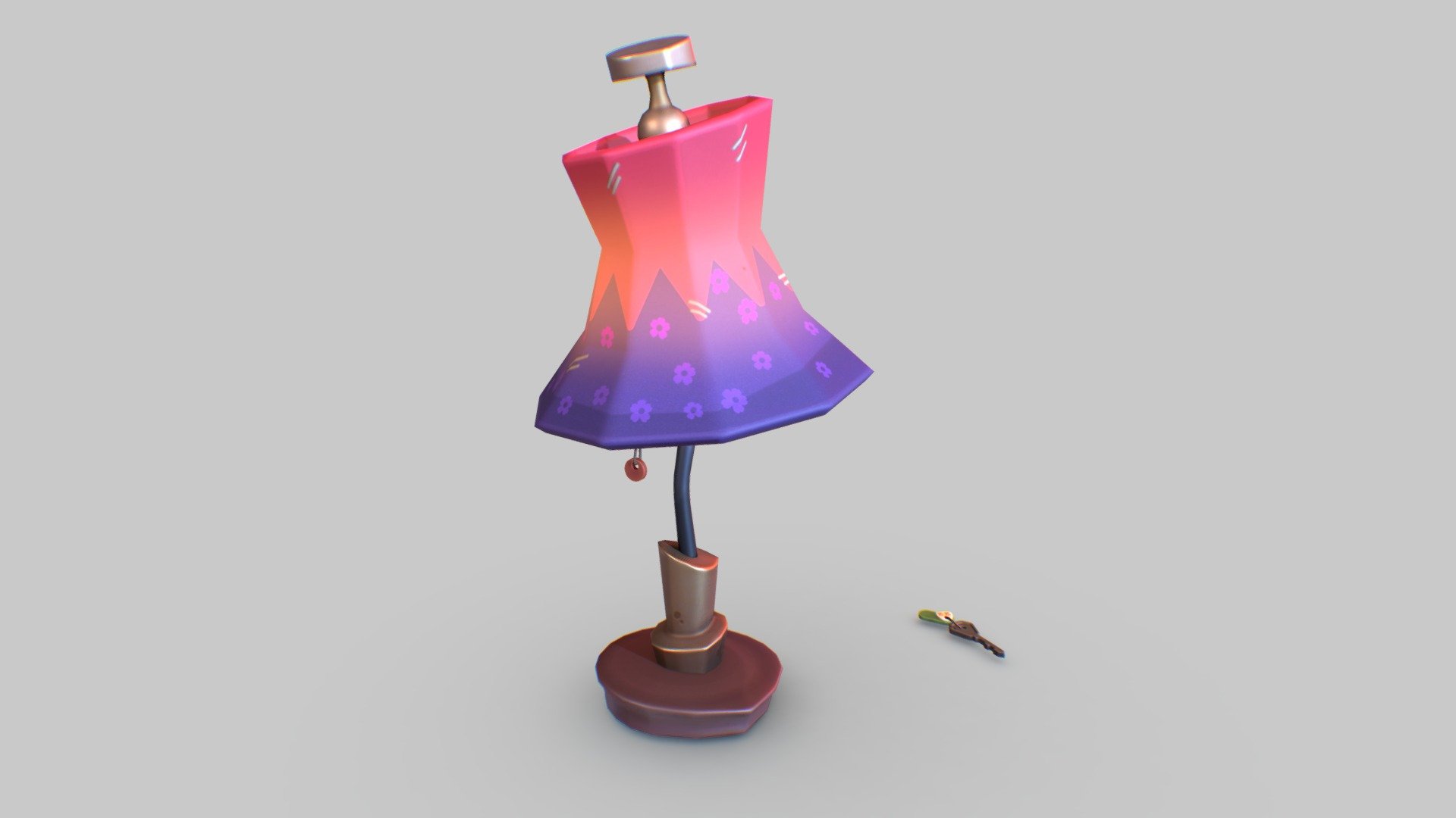Lamp And Clock