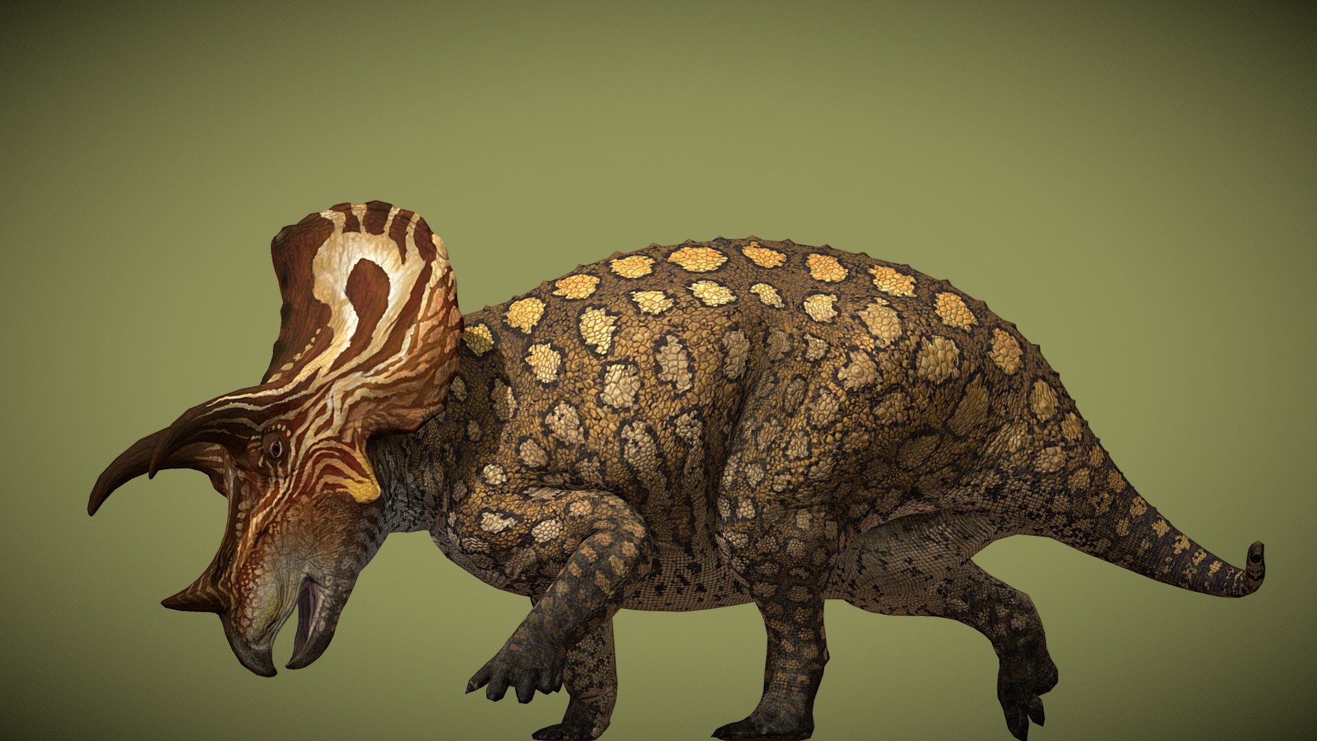 Triceratops Prorsus - Saurian - Download Free 3D model by ...