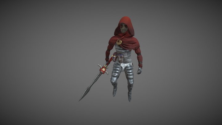 Jack Of Blades Fan Art 3D Model