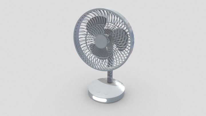 Table fan 3D Model