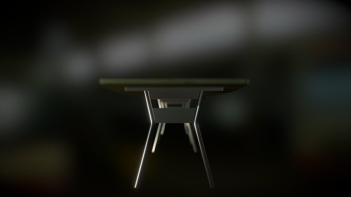 Table Test 3D Model