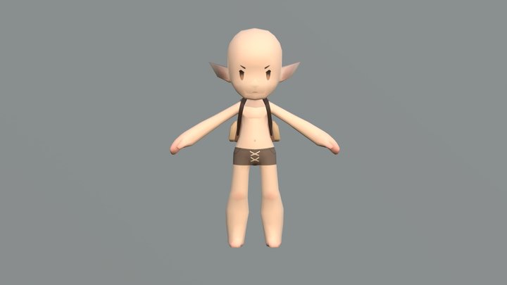 Test Elfo 3D Model