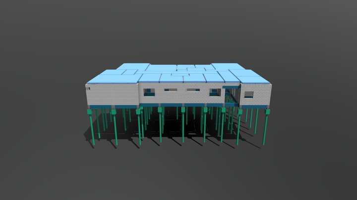 JHSF - Maria Aparecida - B. Retiro - Pórtico 3D 3D Model