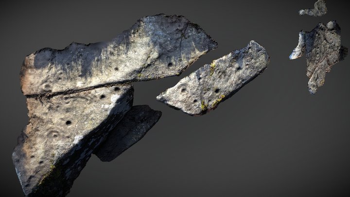Lost Stones of Strathtay - Craig Hill 1614 (2) – Free 3D Model STL