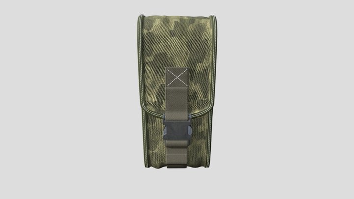 military tactical pouch 3D Model