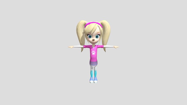 Роза с исправленными текстурами 3D Model