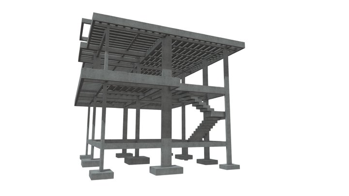 3D ESTRUTURA E&M 3D Model