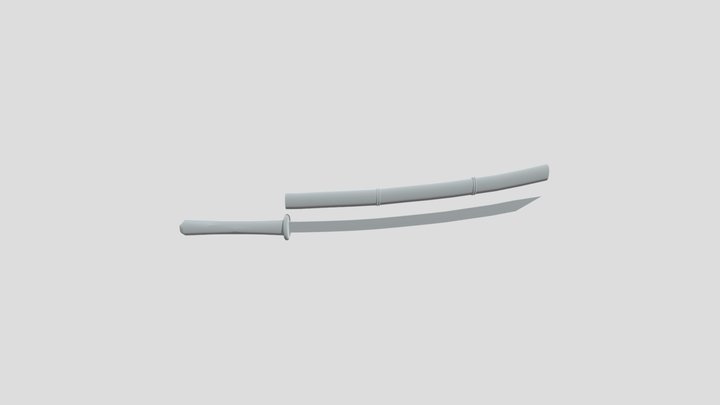 Katana 3D Model