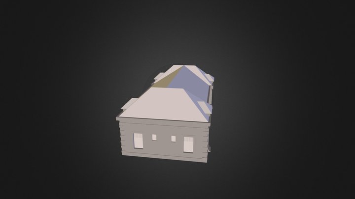 Loge du collège Georges de la Tour 3D Model