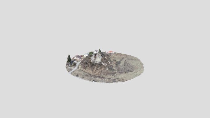 Baglyaskő Vára 3D Model
