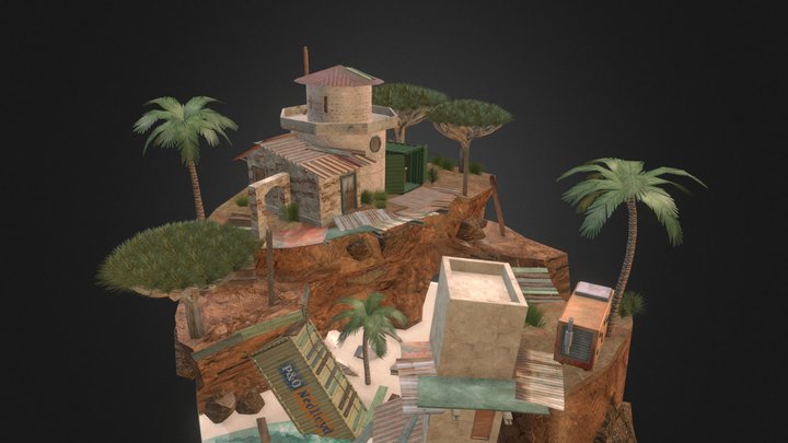 1IGP18_Devisch_Jakke_Diorama 3D Model