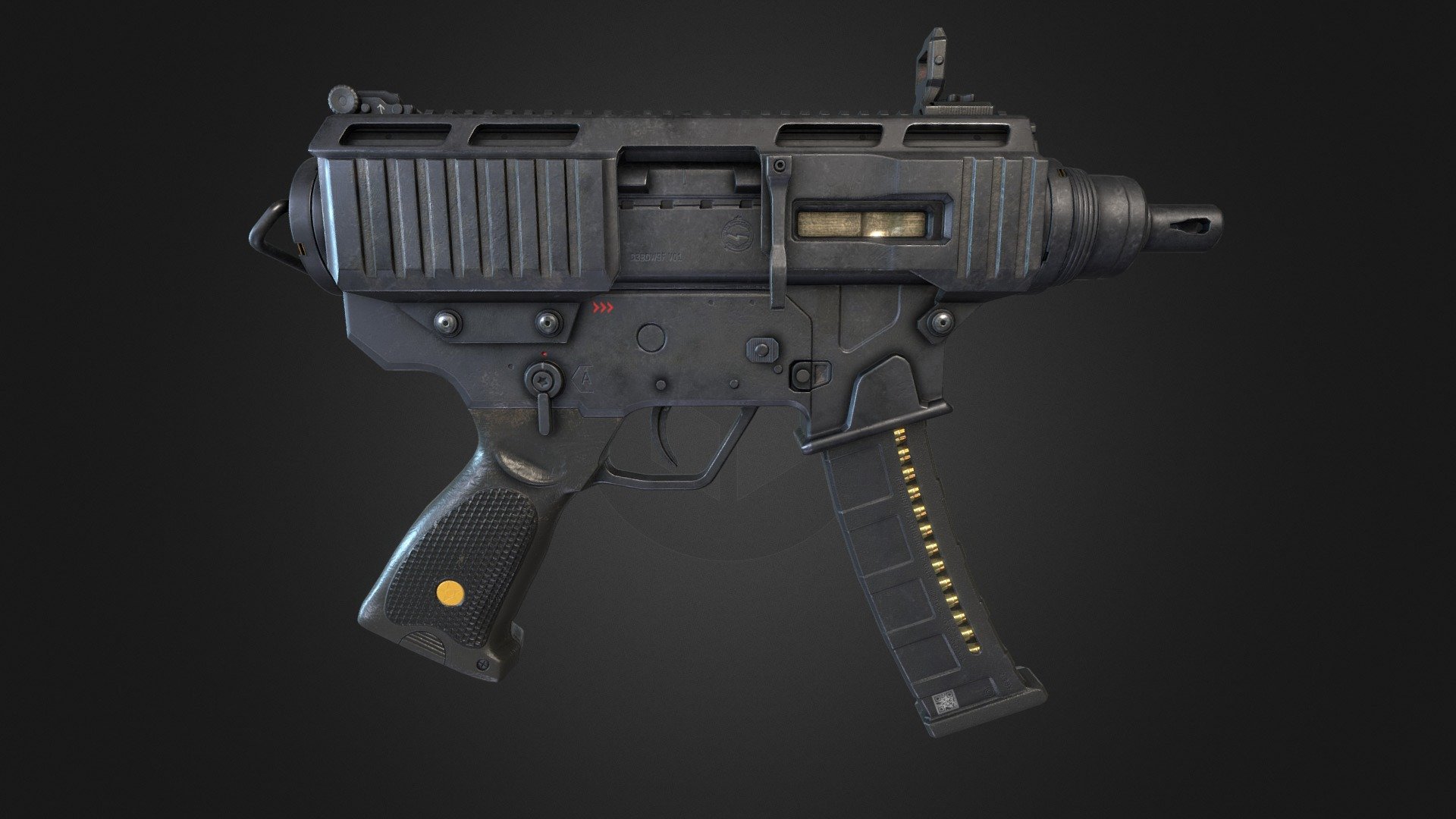 Modified SMG - 3D model by baronkri [62c36d0] - Sketchfab