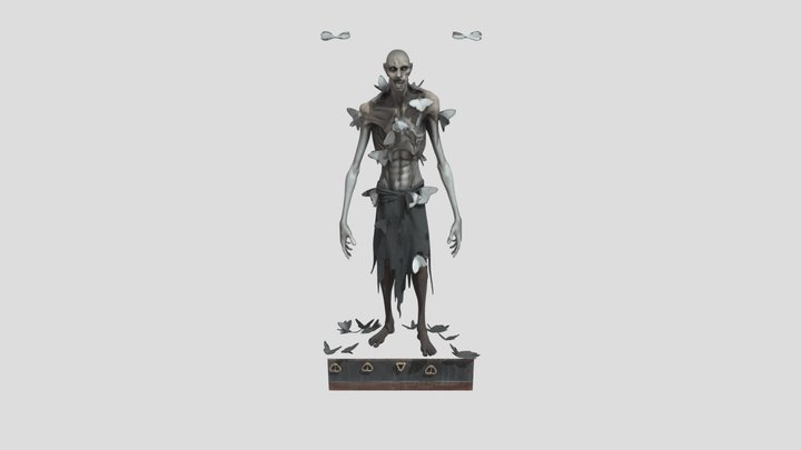 Monarch of Shadows 3D Model