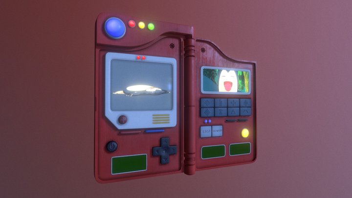 Pokedex 3D Model