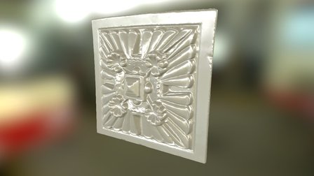 Ornamental Plate 001 3D Model