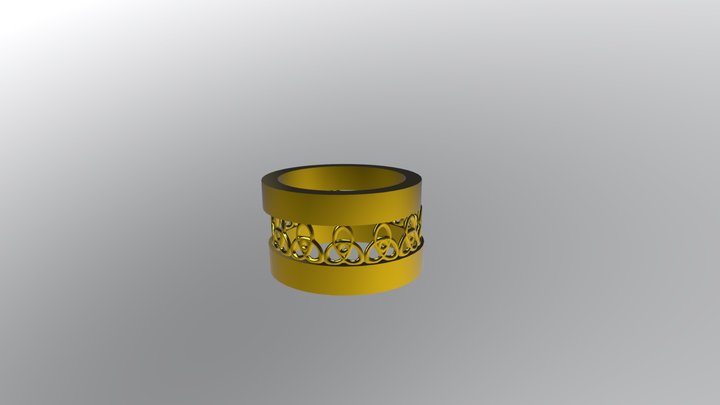 Ring Celtic Knot Small 3D Model