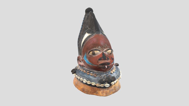Egungun Helmet Mask | Material History Lab 3D Model
