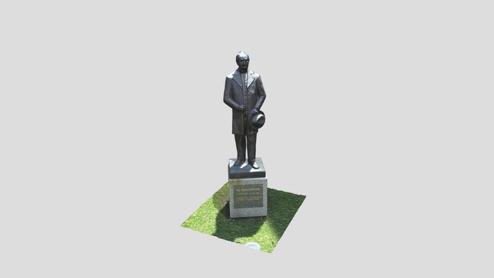 Ľudovít Okánik (1869 - 1944), Skalica 3D Model