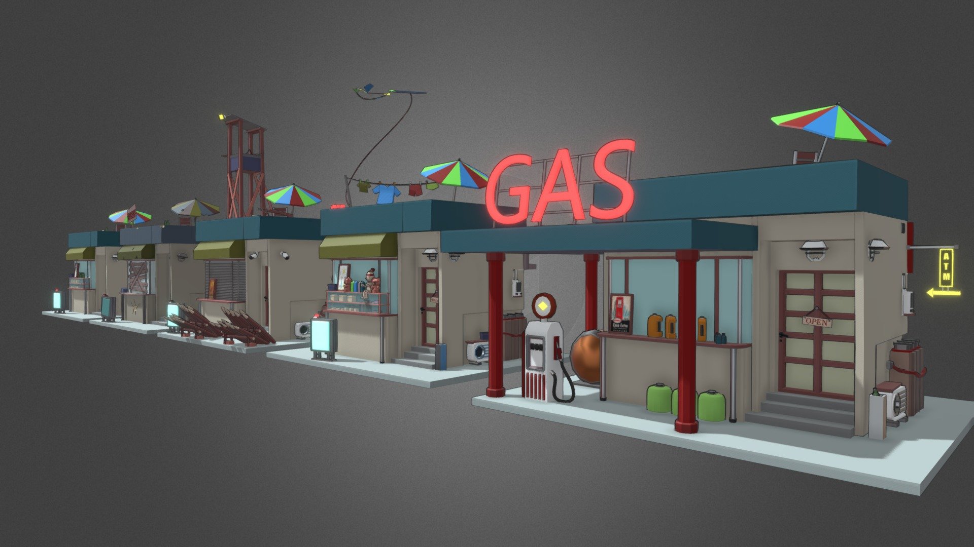Homework #6: Five versions scene