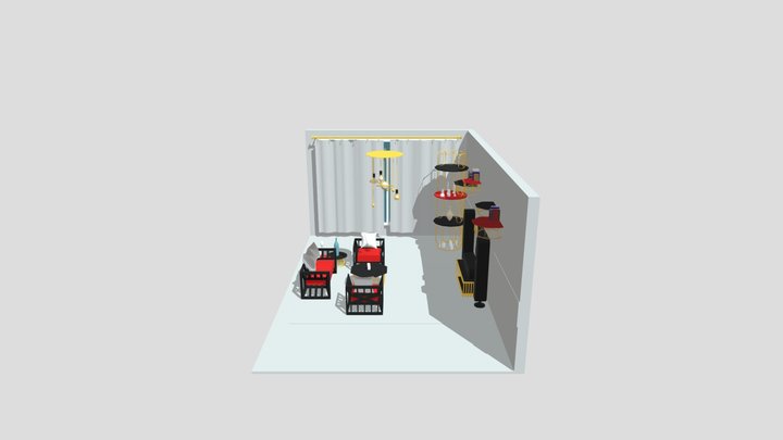 Living Room 3D Model