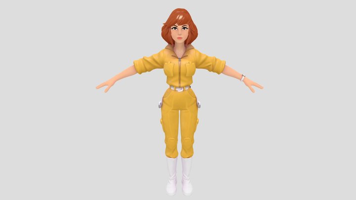 NASB2 April,O Neil 3D Model