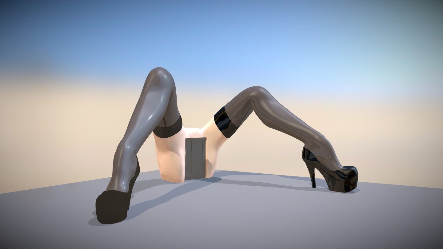 "3D-LEGS" V4 - inflatable sculpture