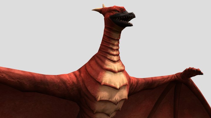 Fire Rodan 3D Model