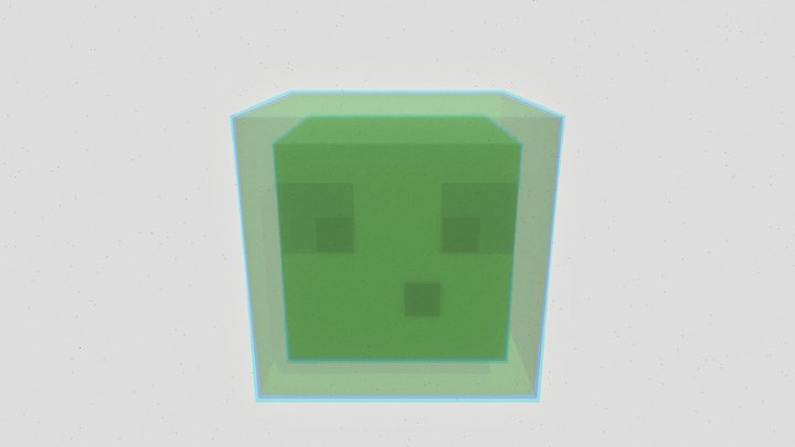 Minecraft Slime 3D Model