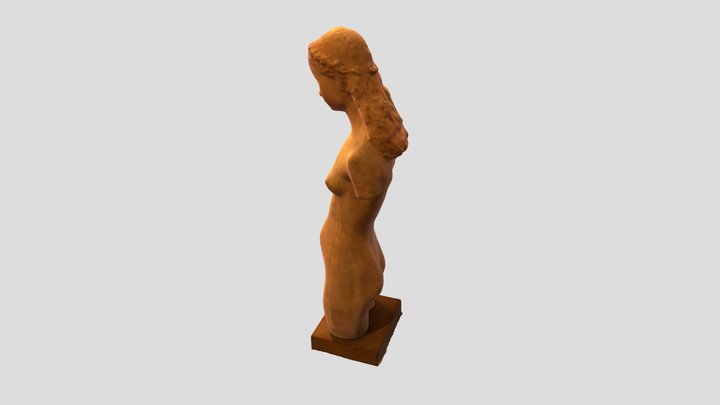 fotogram - lady statue 3D Model